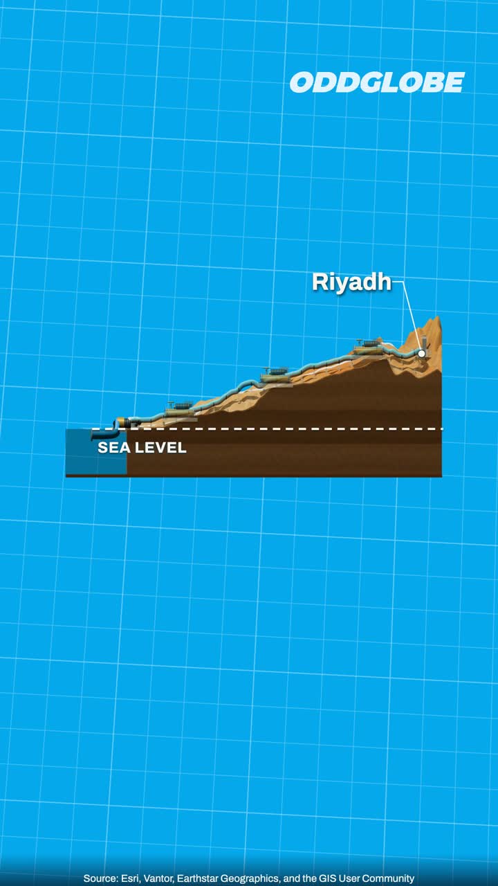 A frame from the Riyadh animated map explainer